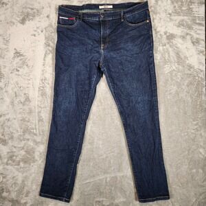 Tommy Hilfiger‎ Jeans Men's 40X31 (Tag 38X32) Blue Denim Slim Tapered Fit